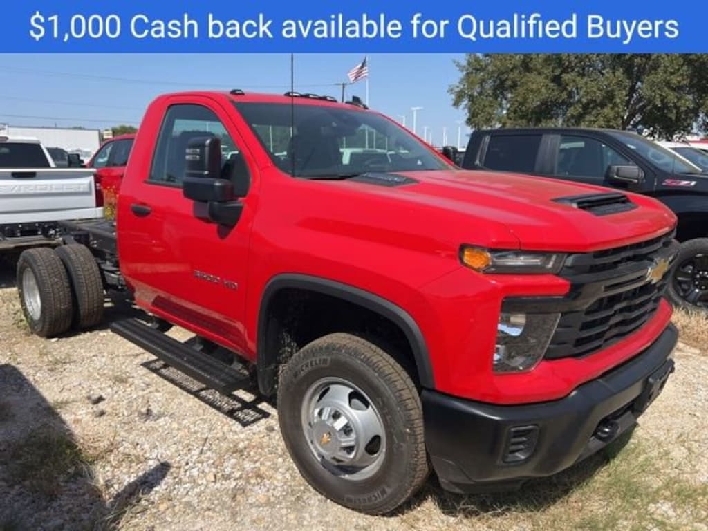 New 2024 Chevrolet Silverado 3500 HD Chassis Cab Work Truck Truck