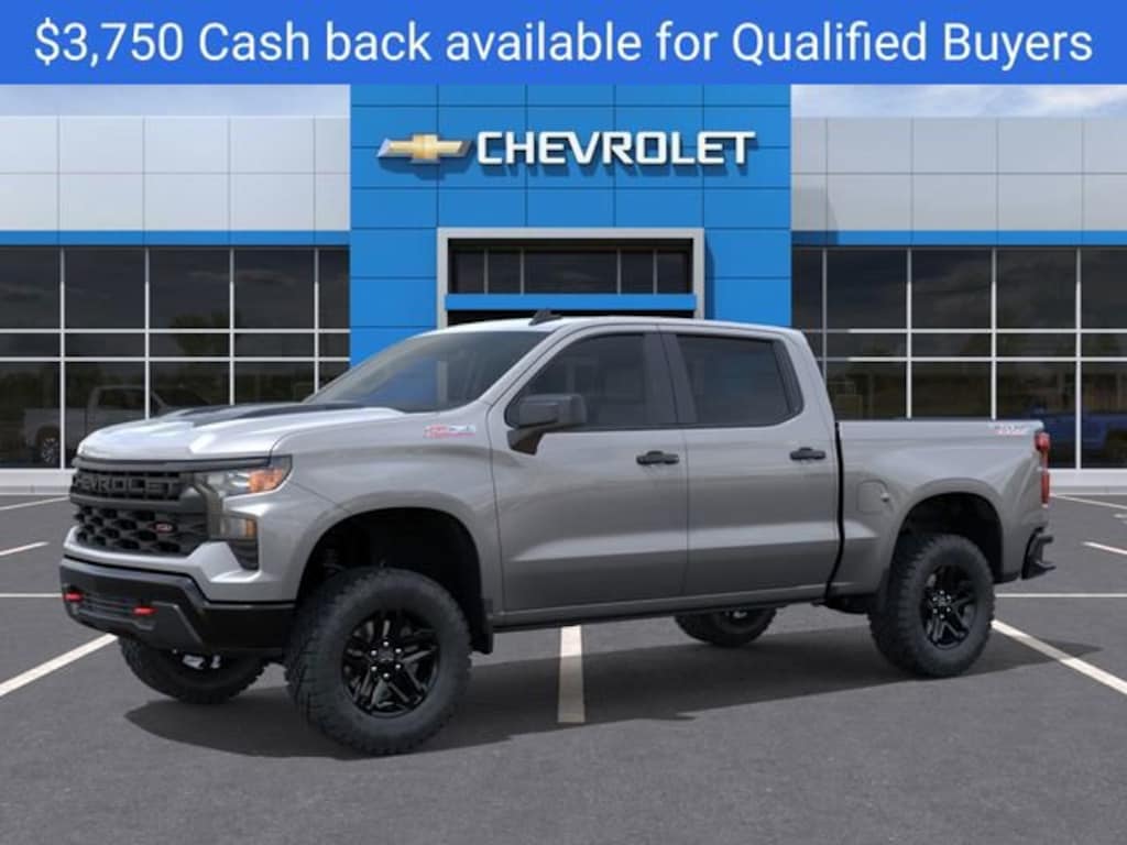 New 2026 Chevrolet Silverado 1500 Custom Trail Boss Truck