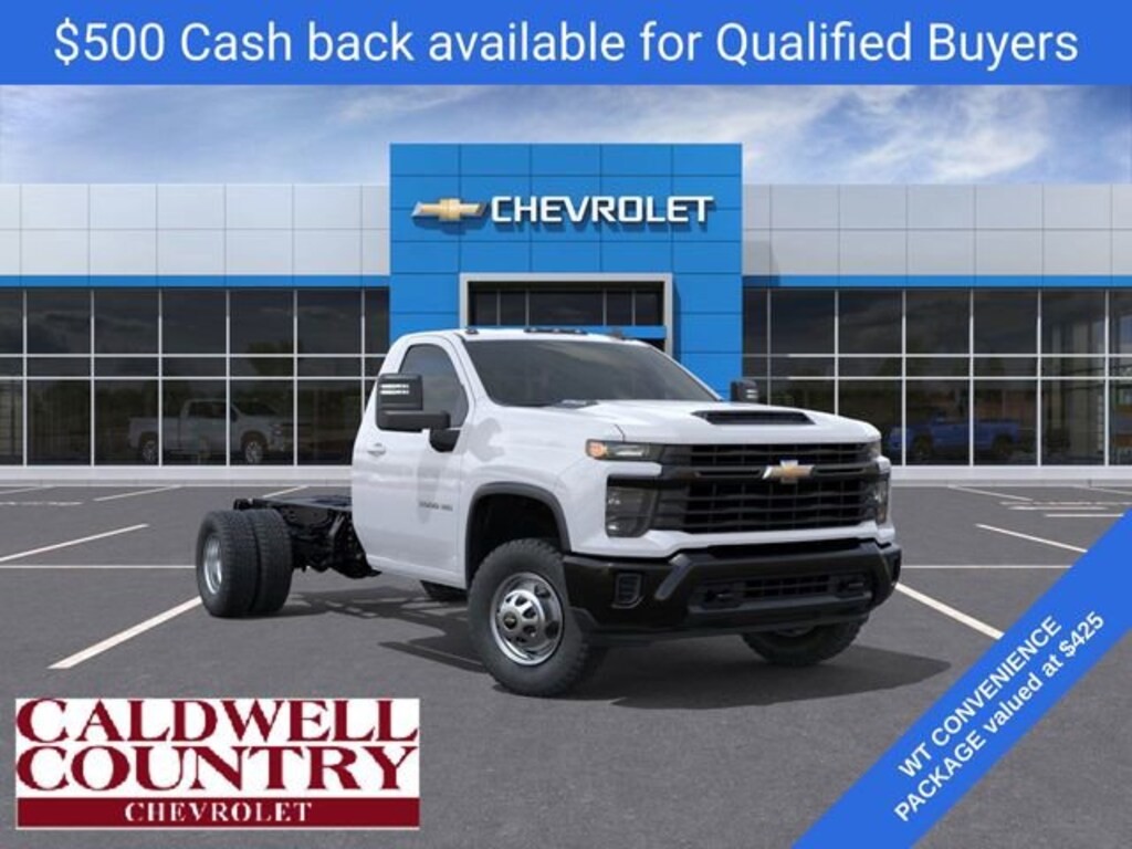 New 2025 Chevrolet Silverado 3500 HD Chassis Cab Work Truck Truck
