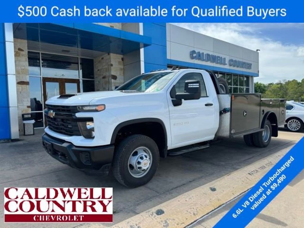 New 2024 Chevrolet Silverado 3500 HD Chassis Cab Work Truck Truck