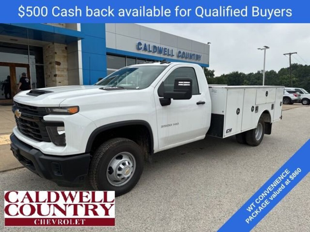 New 2024 Chevrolet Silverado 3500 HD Chassis Cab Work Truck Truck
