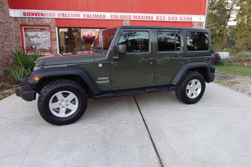 Used 2016 Jeep Wrangler JK Unlimited Sport 4X4 SUV