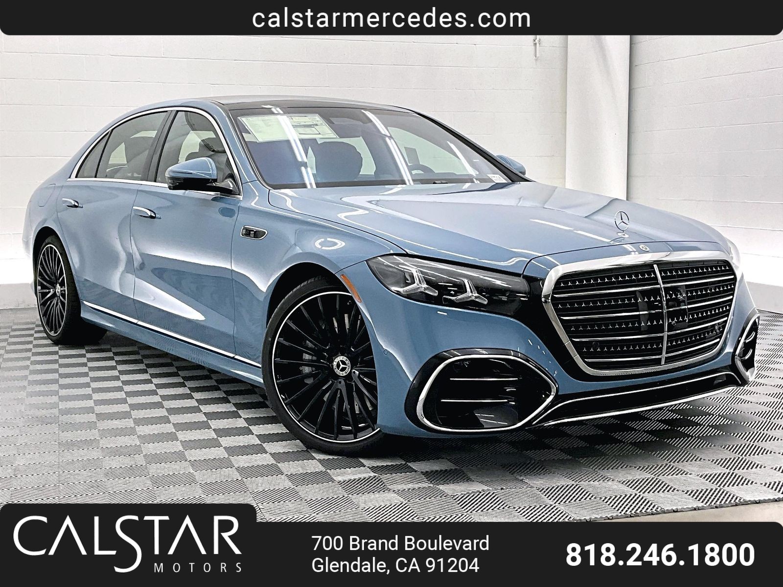 CHINA BLUE 2027 Mercedes-Benz S-Class Sedan All-Wheel Drive 9-Speed Automatic Overdrive