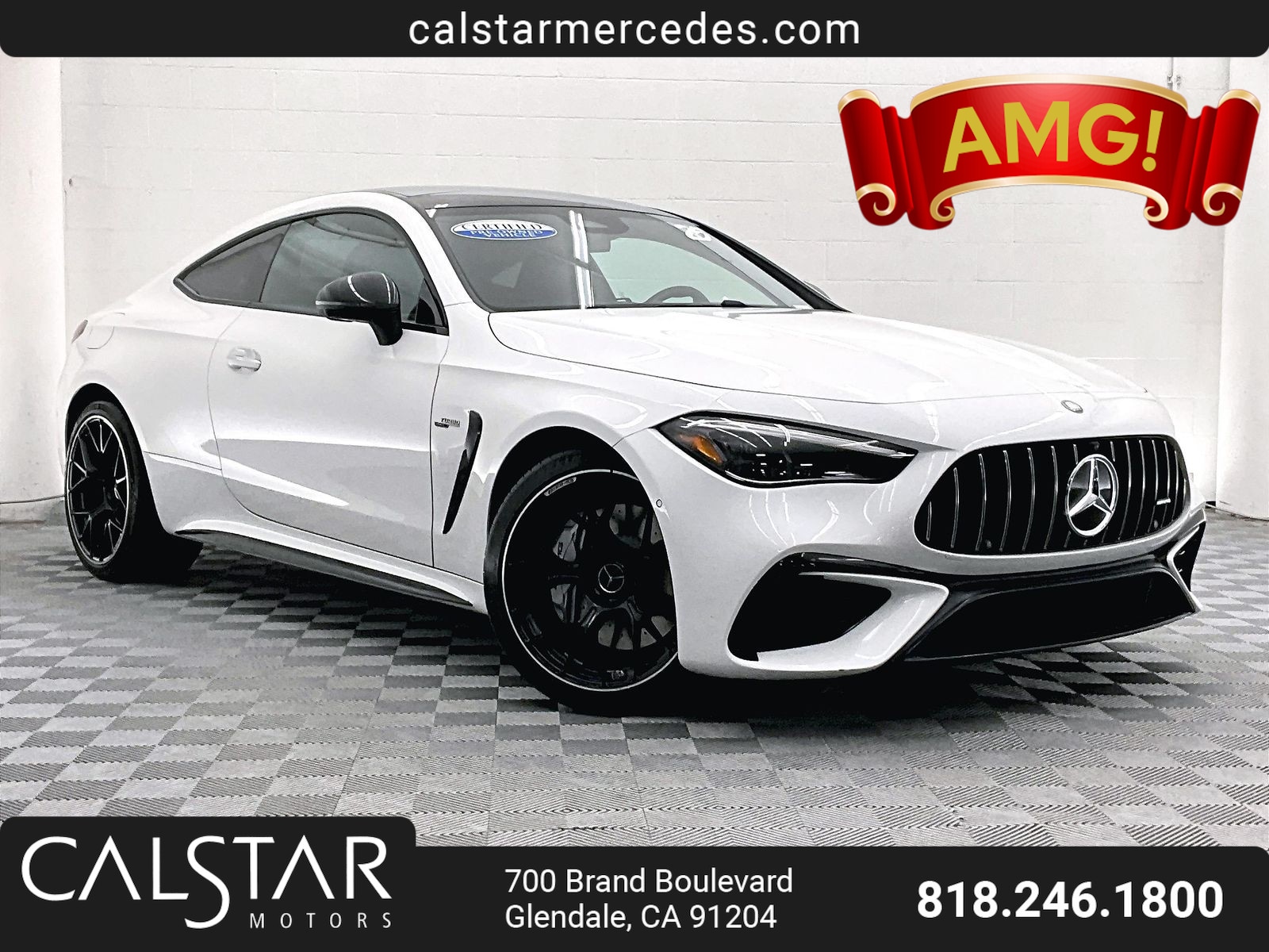 MANUFAKTUR Moonlight White 2025 Mercedes-Benz CLE Coupe All-Wheel Drive 9-Speed Automatic Overdrive