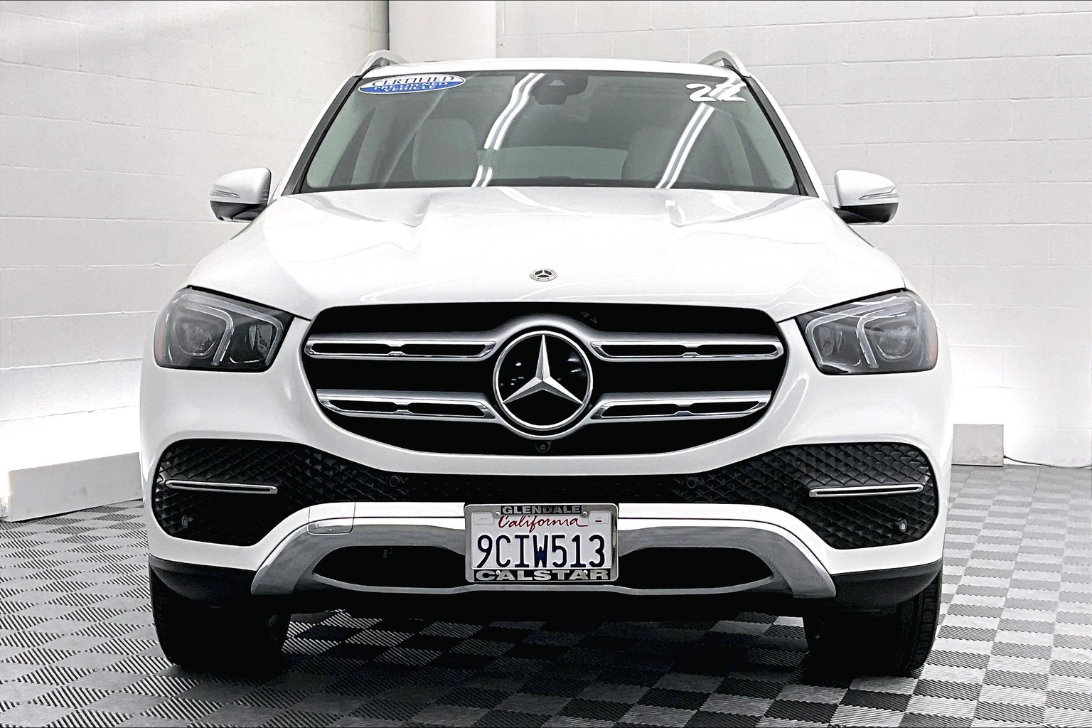 Certified 2022 Mercedes-Benz GLE GLE350 with VIN 4JGFB4KB2NA764097 for sale in Glendale, CA