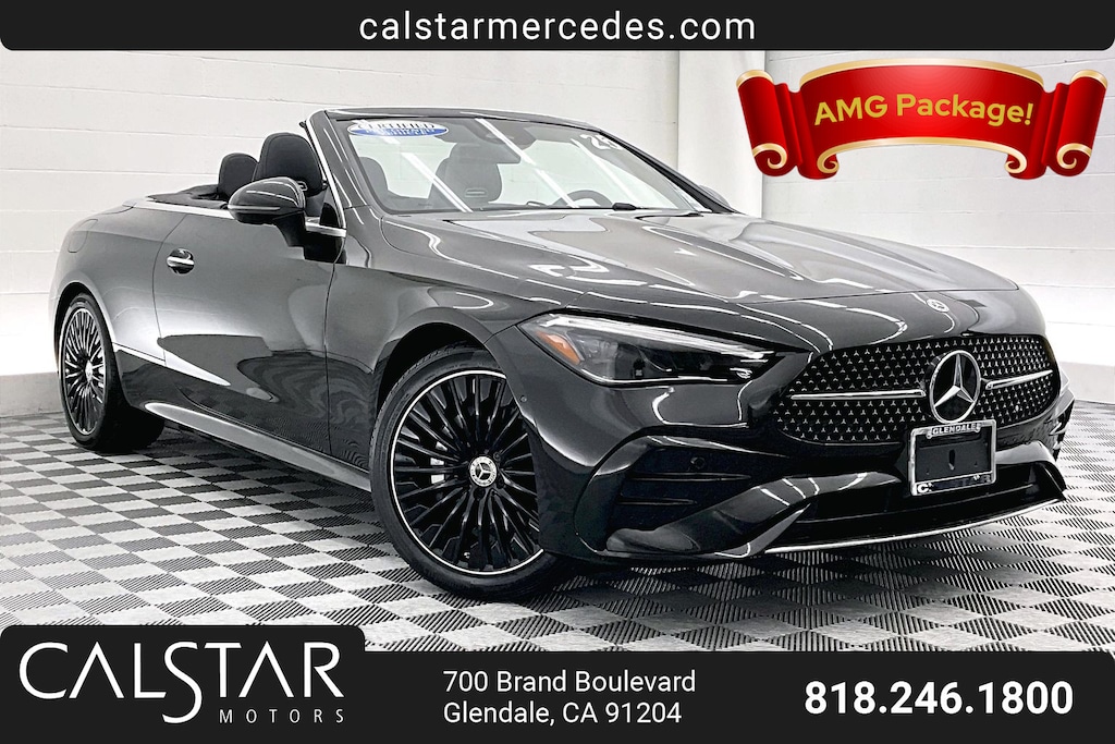 Certified 2025 Mercedes-Benz CLE 300 4MATIC Convertible