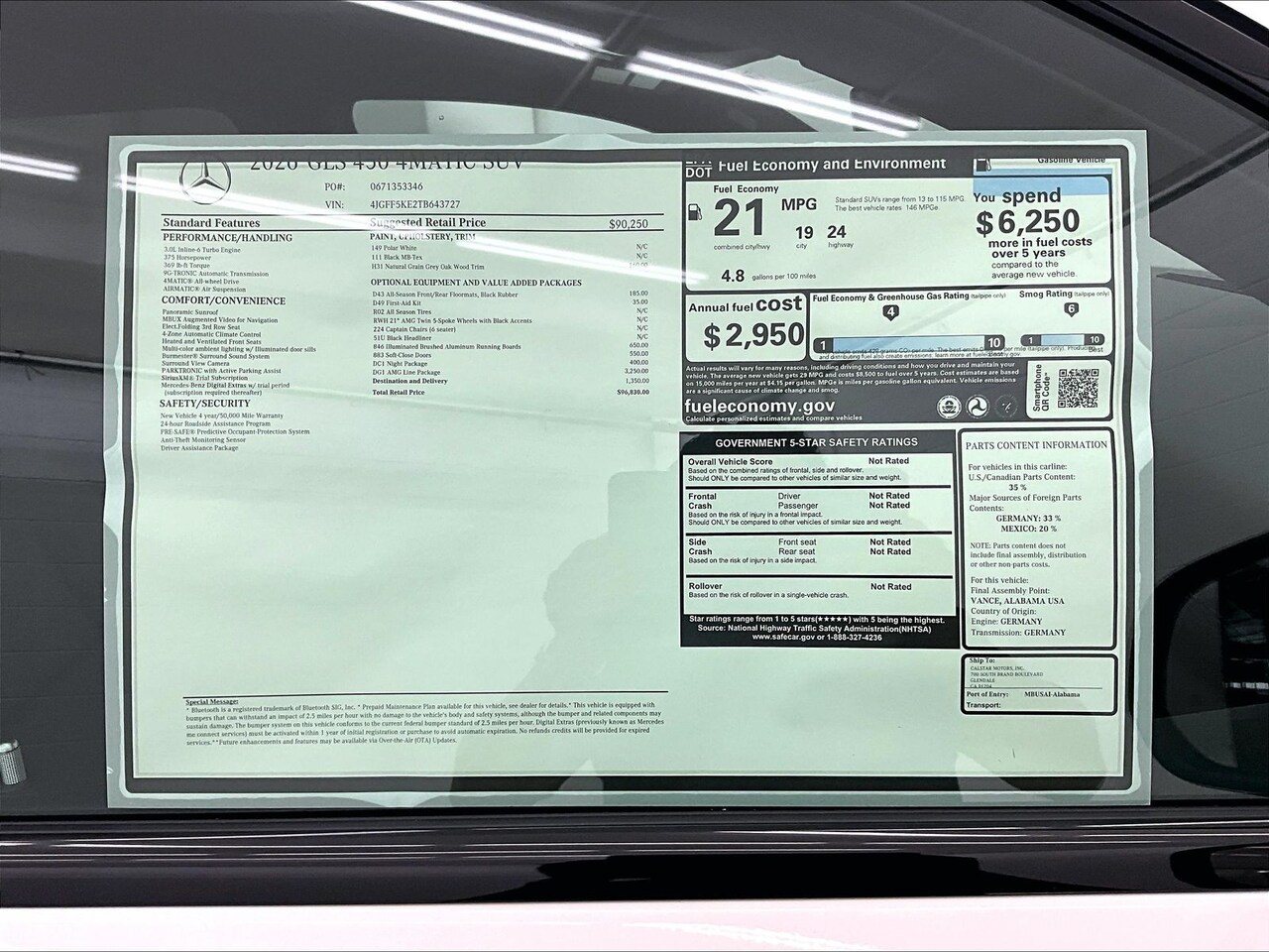 2026 Mercedes-Benz GLS 450 4MATIC — photo 1 of 17