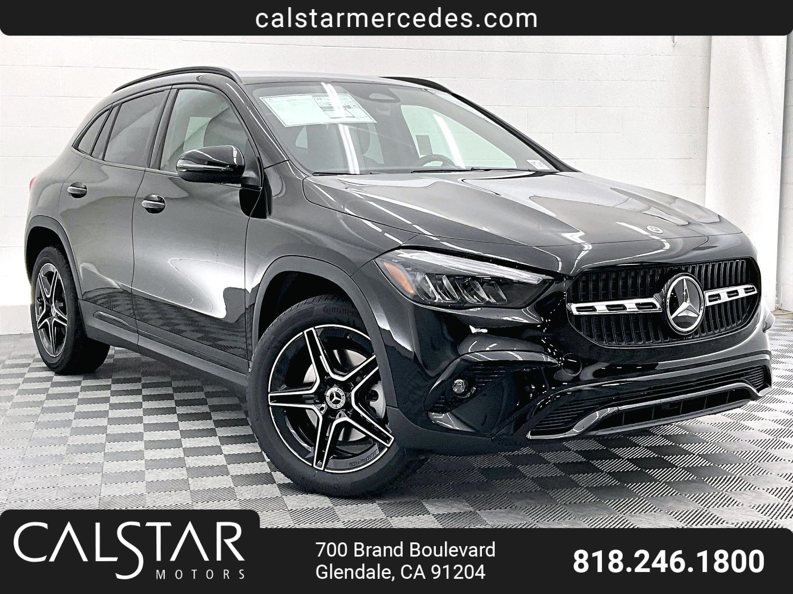 NIGHT BLACK 2026 Mercedes-Benz GLA SUV / Crossover Front-Wheel Drive 8-Speed Automatic Overdrive