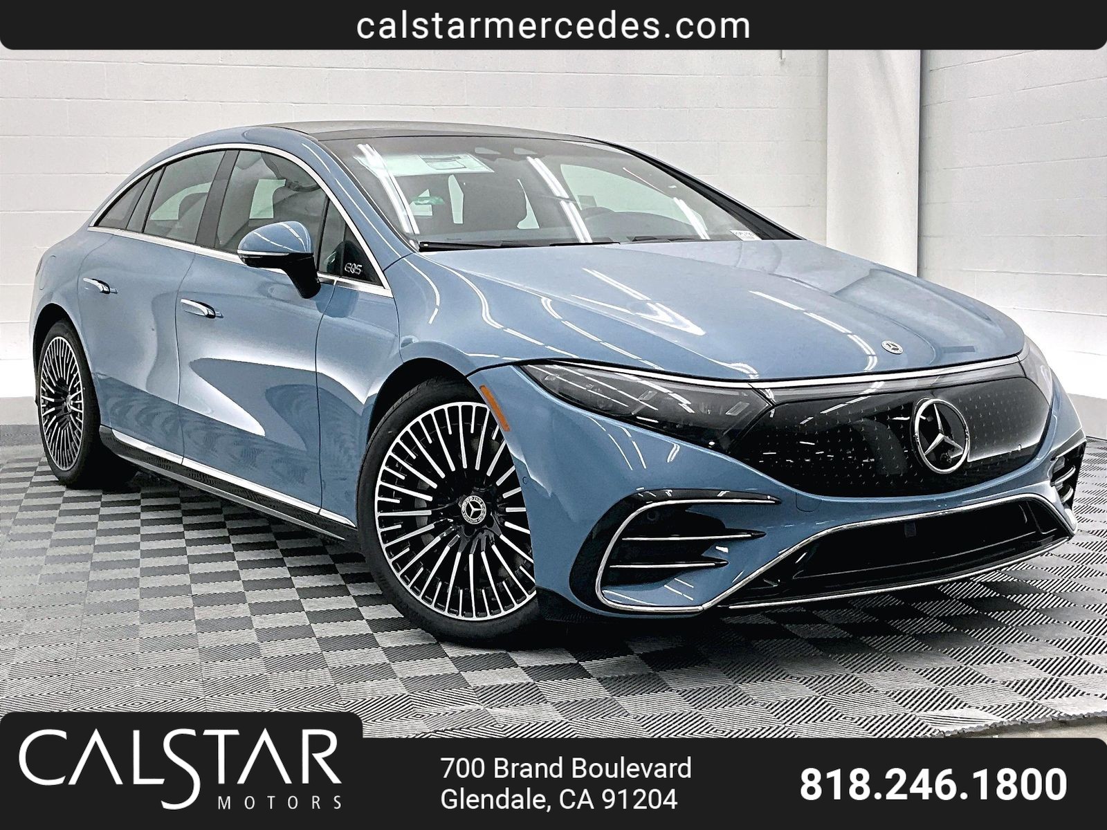 CHINA BLUE 2026 Mercedes-Benz EQS Sedan All-Wheel Drive 1-Speed Automatic