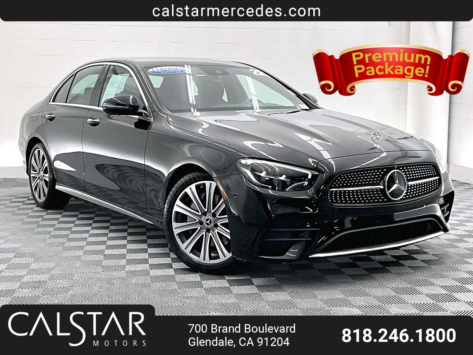 Black 2022 Mercedes-Benz E-Class Sedan Rear-Wheel Drive 9-Speed Automatic Overdrive