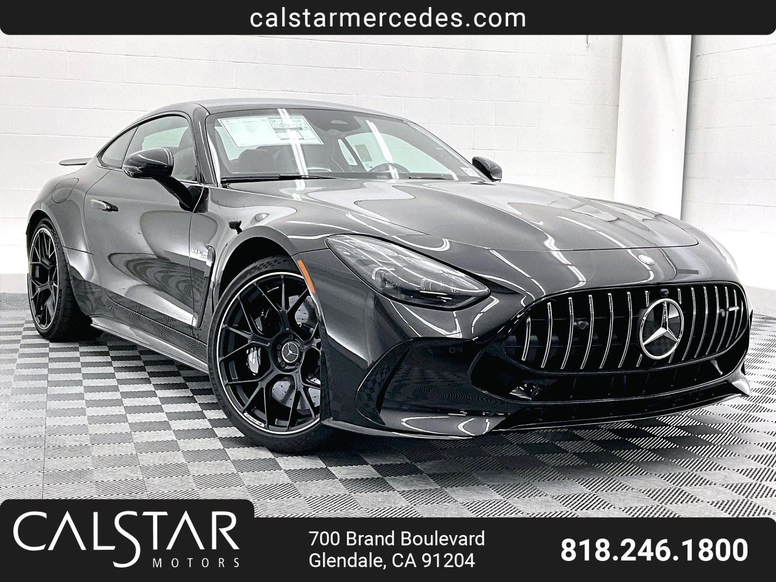 OBSIDIAN BLACK 2026 Mercedes-Benz AMG GT Coupe All-Wheel Drive 9-Speed Automatic Overdrive