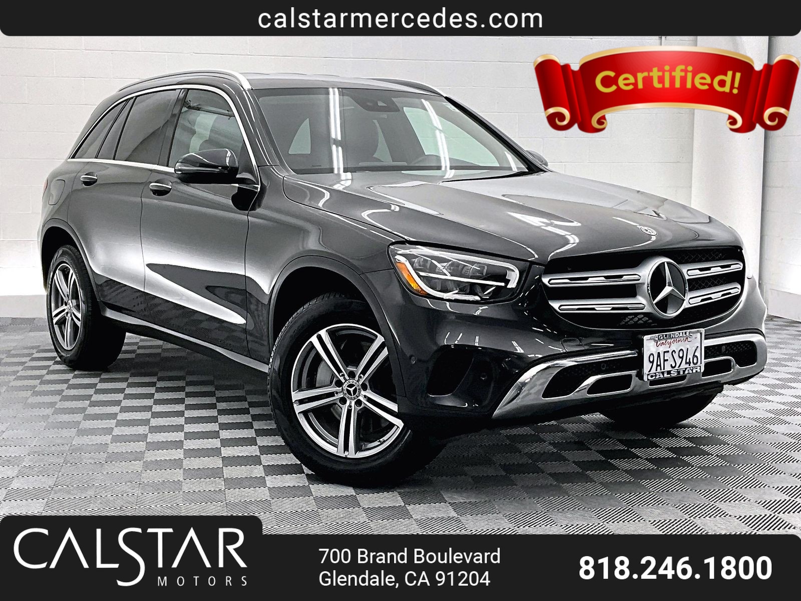 Gray 2022 Mercedes-Benz GLC SUV / Crossover Rear-Wheel Drive 9-Speed Automatic Overdrive