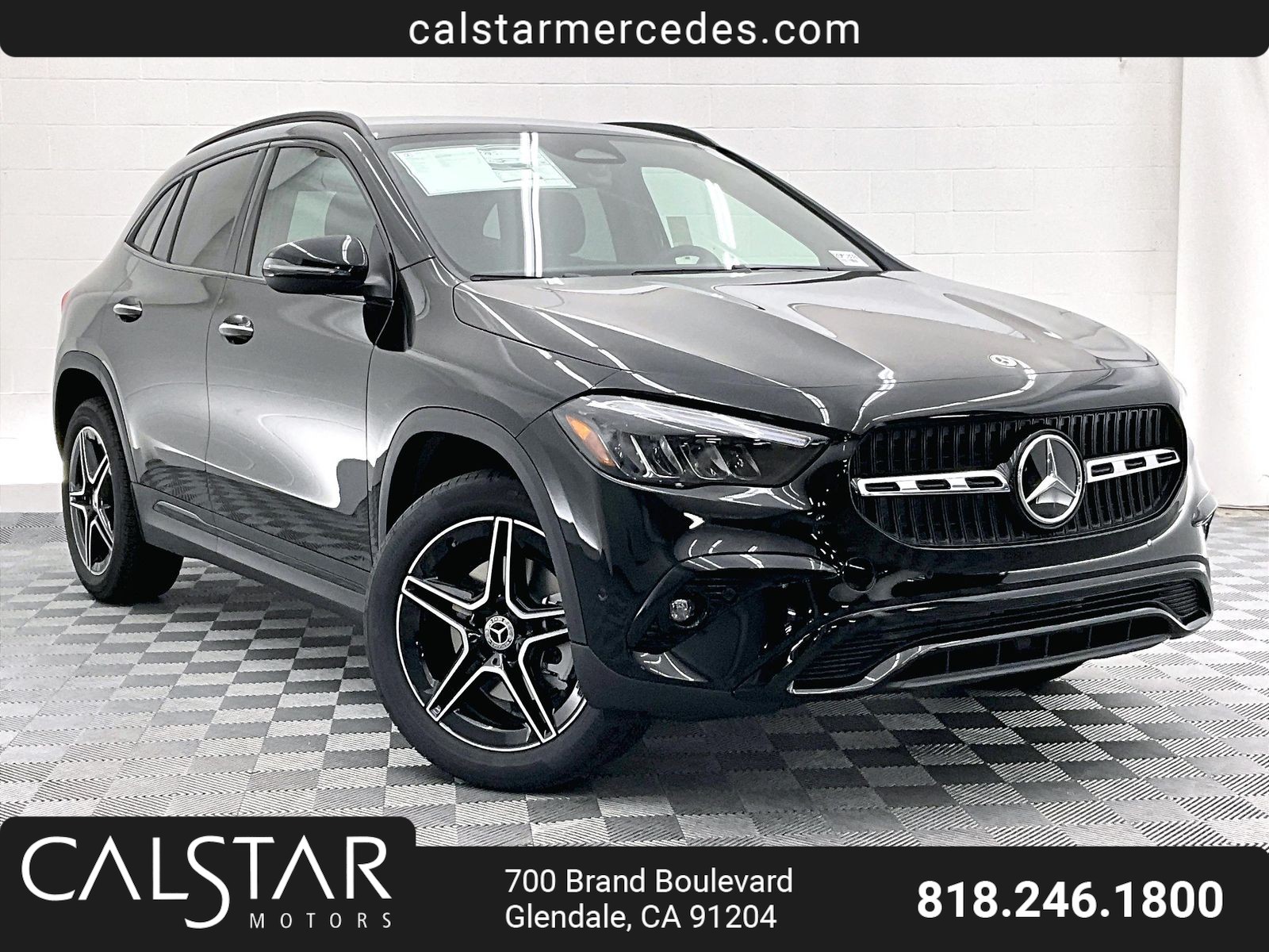 NIGHT BLACK 2026 Mercedes-Benz GLA SUV / Crossover Front-Wheel Drive 8-Speed Automatic Overdrive