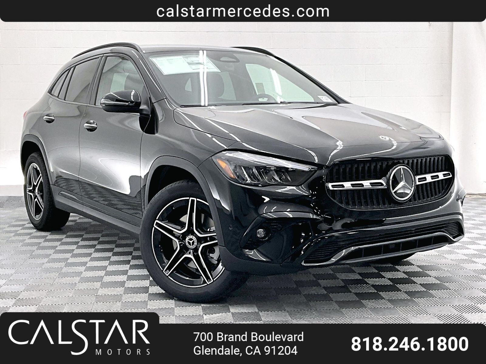 NIGHT BLACK 2026 Mercedes-Benz GLA SUV / Crossover Front-Wheel Drive 8-Speed Automatic Overdrive