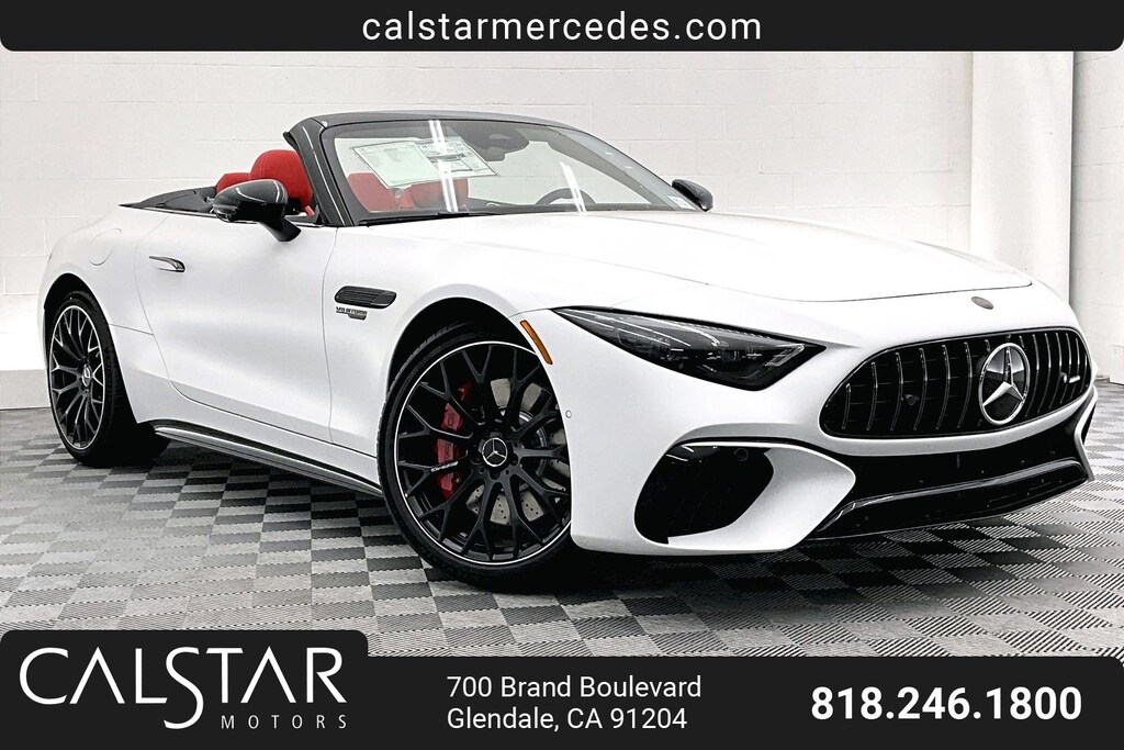 New 2026 Mercedes-Benz AMG SL 55 4MATIC Convertible