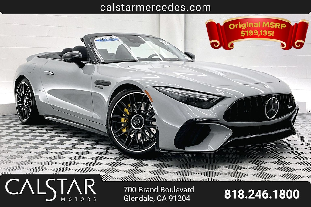 Certified 2022 Mercedes-Benz AMG SL 63 4MATIC Convertible