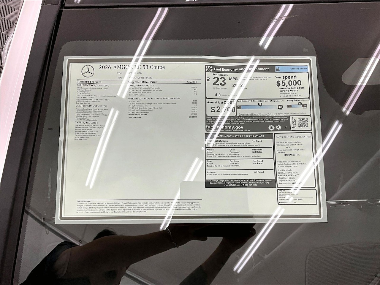 2026 Mercedes-Benz AMG CLE 53 4MATIC — photo 1 of 17