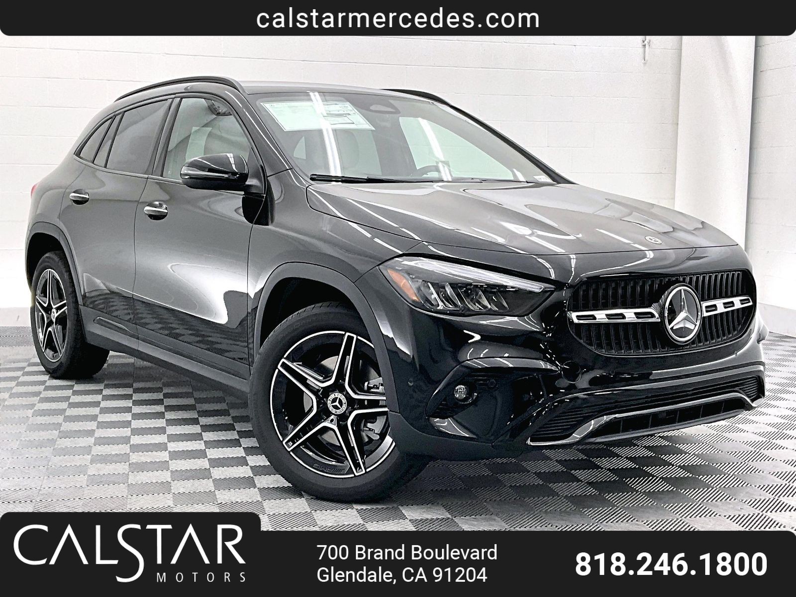 NIGHT_BLACK 2026 Mercedes-Benz GLA SUV / Crossover Front-Wheel Drive 8-Speed Automatic Overdrive