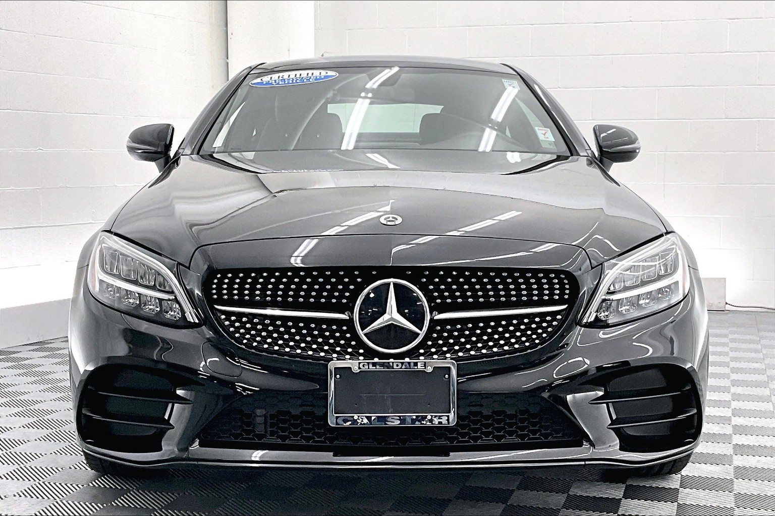 Certified 2021 Mercedes-Benz C-Class Coupe C300 with VIN W1KWJ8DB7MG097461 for sale in Glendale, CA