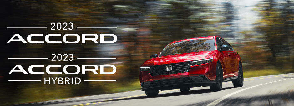 2023 Honda Accord & 2023 Honda Accord Hybrid