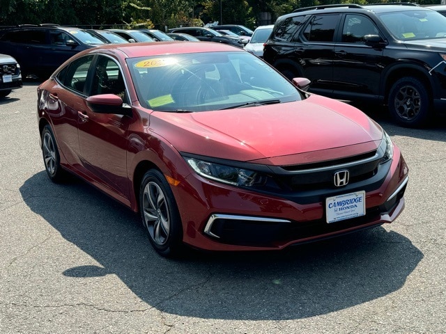 Used 2021 Honda Civic LX with VIN 2HGFC2F65MH553058 for sale in Cambridge, MA