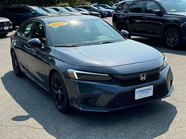 Used 2022 Honda Civic Sport with VIN 2HGFE2F58NH538668 for sale in Cambridge, MA