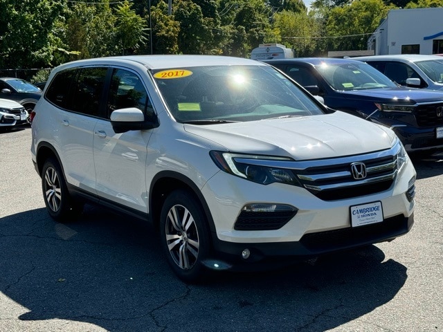 Used 2017 Honda Pilot EX with VIN 5FNYF6H34HB017156 for sale in Cambridge, MA