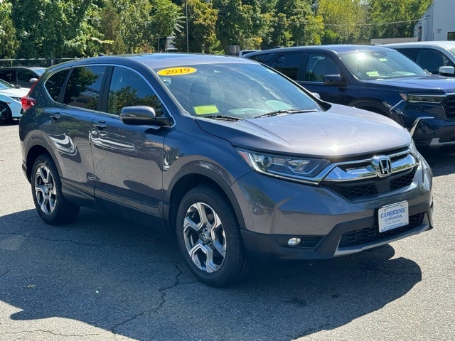 Used 2019 Honda CR-V EX with VIN 2HKRW2H57KH667817 for sale in Cambridge, MA