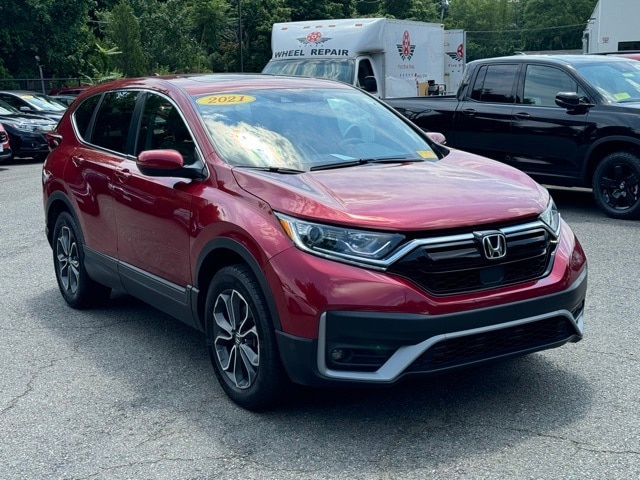 Used 2021 Honda CR-V EX with VIN 5J6RW2H51ML019561 for sale in Cambridge, MA