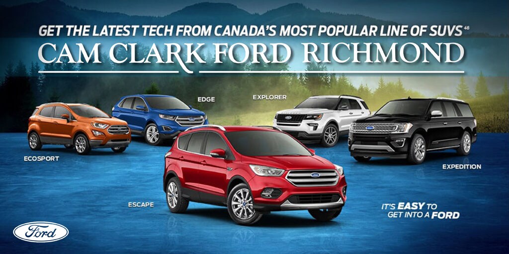 Richmond Ford Dealership Serving Richmond, BC Ford Dealer Cam Clark