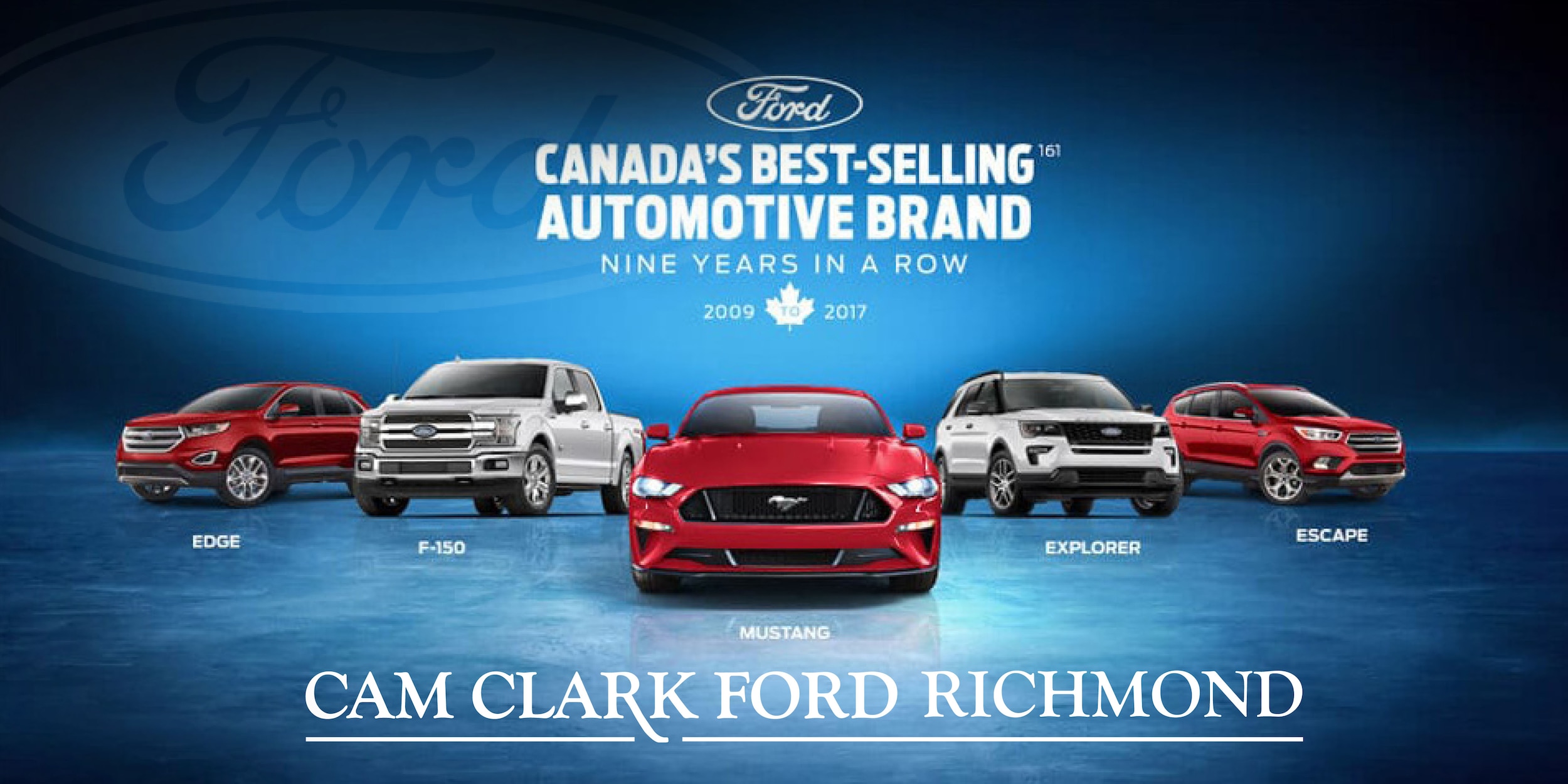 Richmond Ford Dealership Serving Richmond, BC Ford Dealer Cam Clark