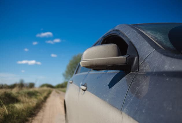 Dusty Car