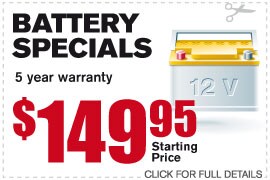 Battery Specials