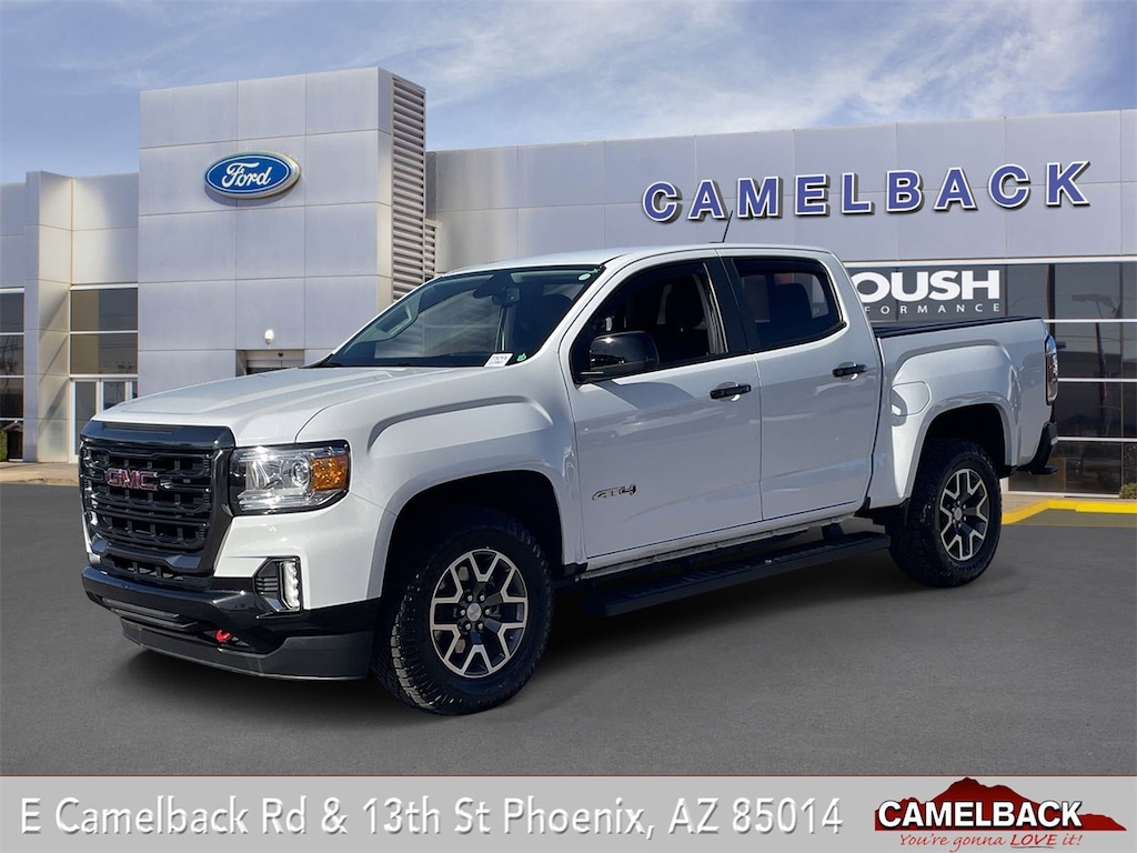 Used 2022 GMC Canyon AT4 w/Cloth Truck Crew Cab