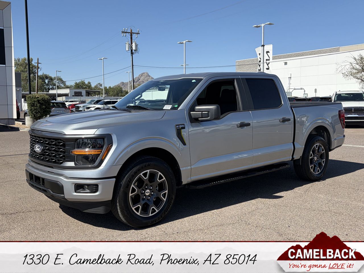 Iconic Silver 2025 Ford F-150 Pickup Truck 4X2 Automatic