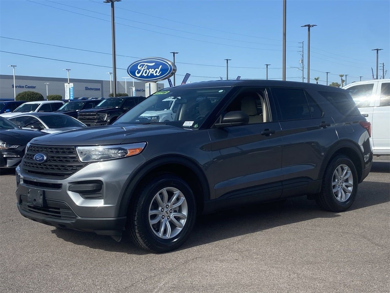 Used 2021 Ford Explorer Base with VIN 1FMSK7BHXMGA84013 for sale in Phoenix, AZ