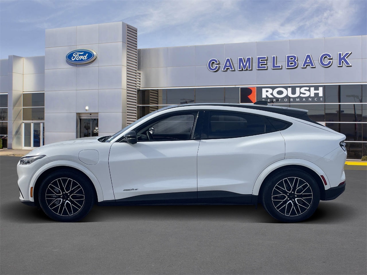 Certified 2025 Ford Mustang Mach-E Premium RWD with VIN 3FMTK3R48SMA21074 for sale in Phoenix, AZ