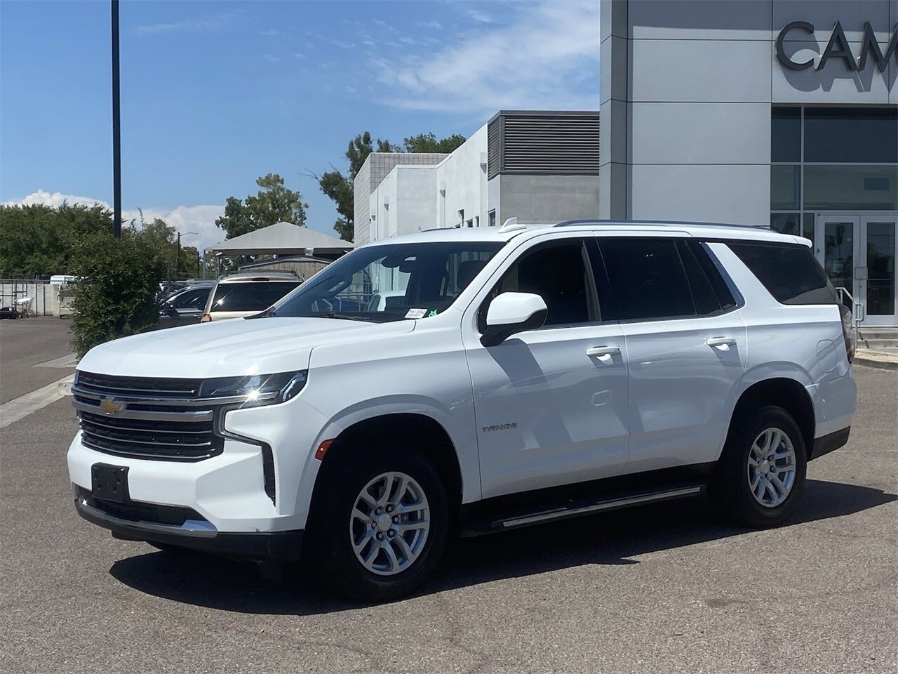 Used 2021 Chevrolet Tahoe LT with VIN 1GNSKNKD0MR203365 for sale in Phoenix, AZ