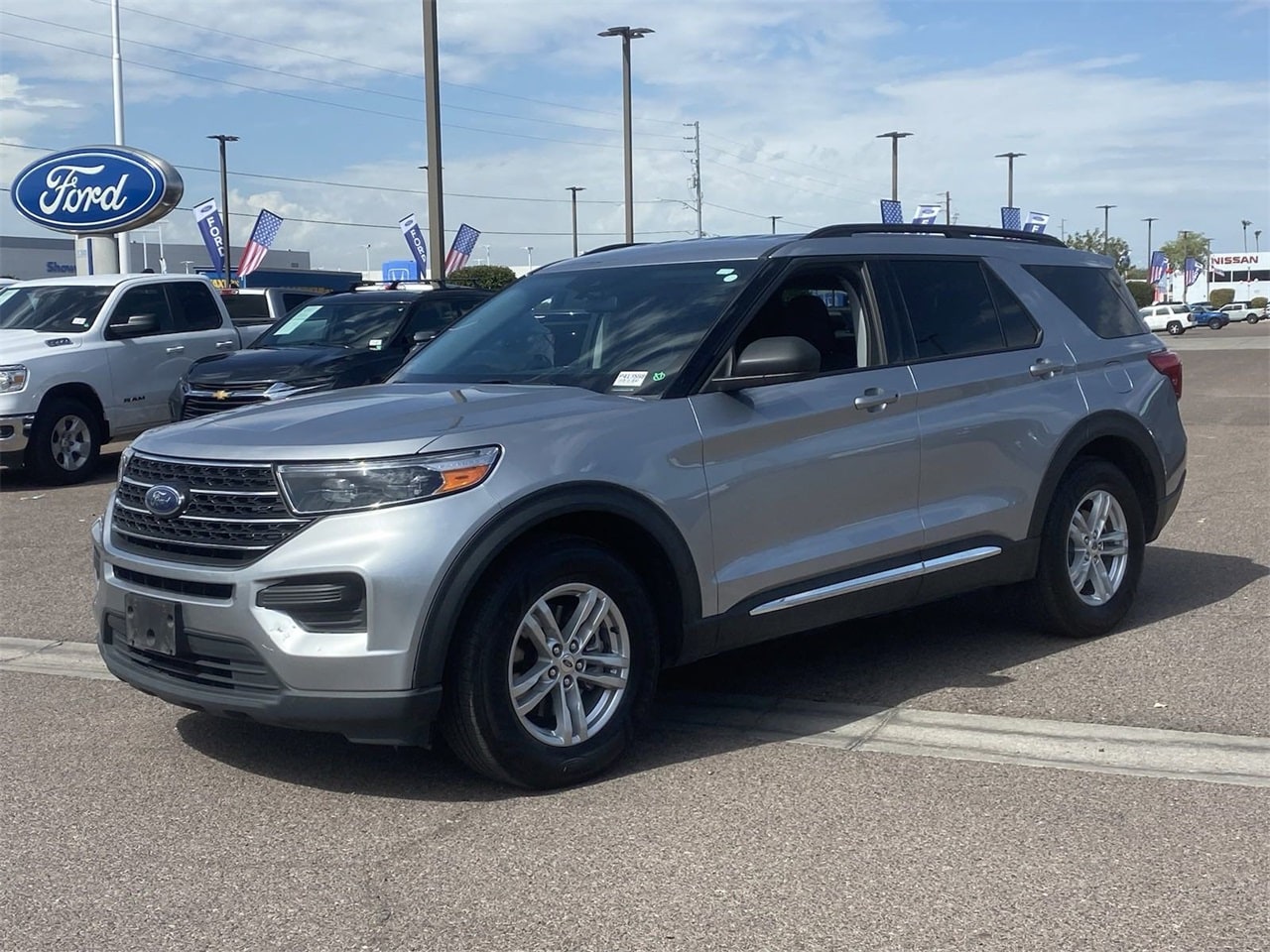 Certified 2022 Ford Explorer XLT with VIN 1FMSK7DH4NGA36294 for sale in Phoenix, AZ