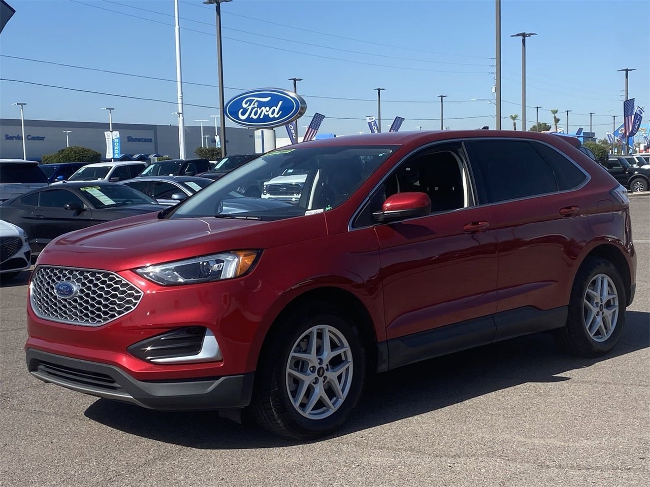 Certified 2023 Ford Edge SEL with VIN 2FMPK4J90PBA02879 for sale in Phoenix, AZ