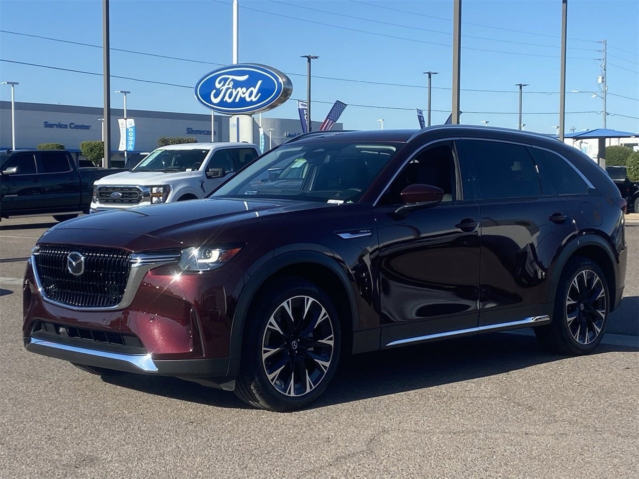 Used 2024 Mazda CX-90 PHEV Premium Package with VIN JM3KKDHA0R1143424 for sale in Phoenix, AZ