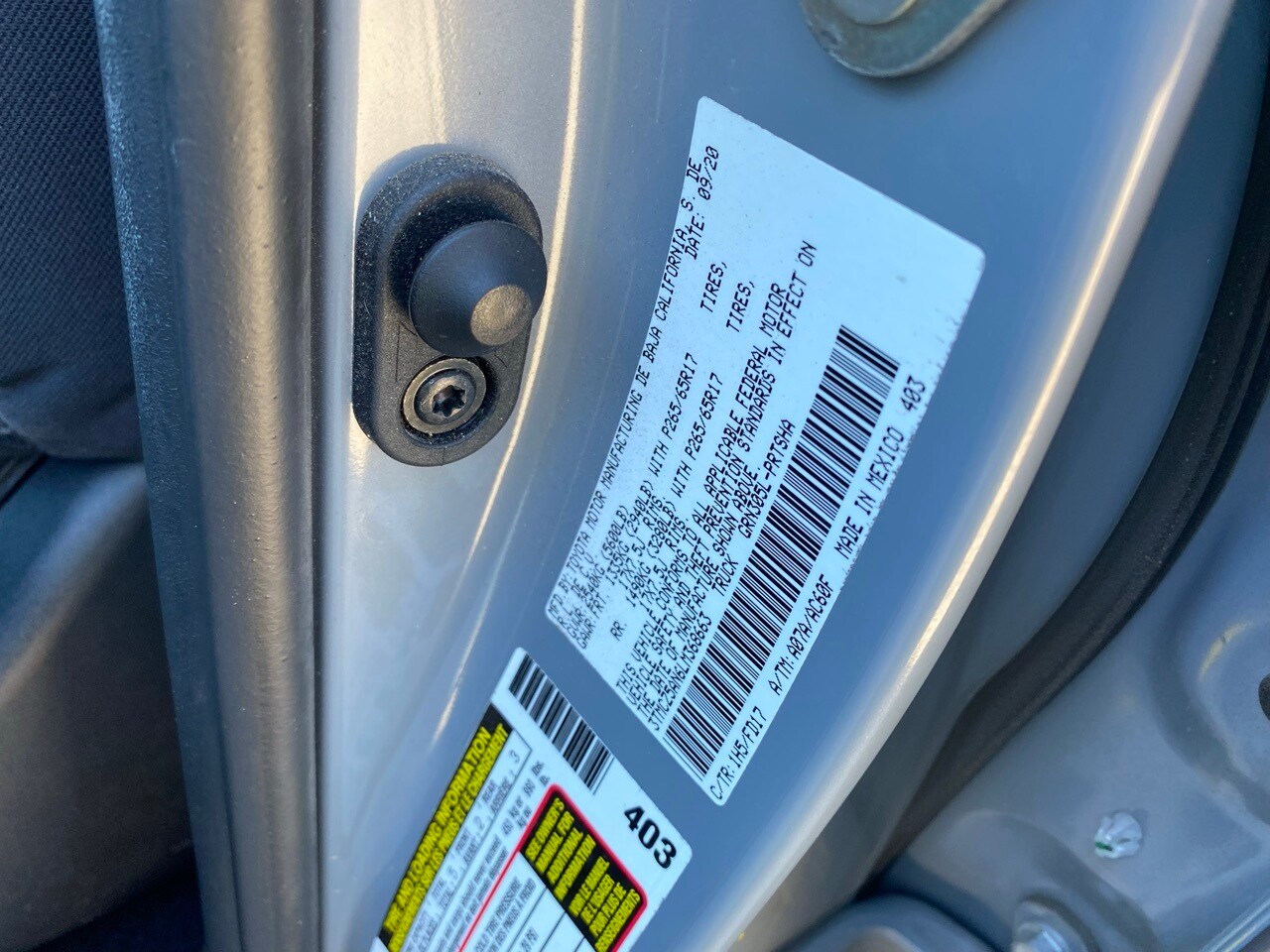 2020 Toyota Tacoma TRD Sport Double Cab photo 3