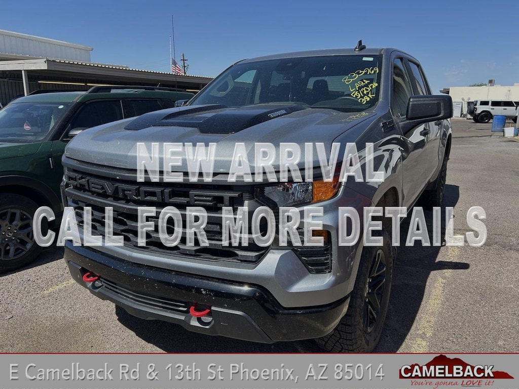 Used 2024 Chevrolet Silverado 1500 Custom Trail Boss Truck Crew Cab