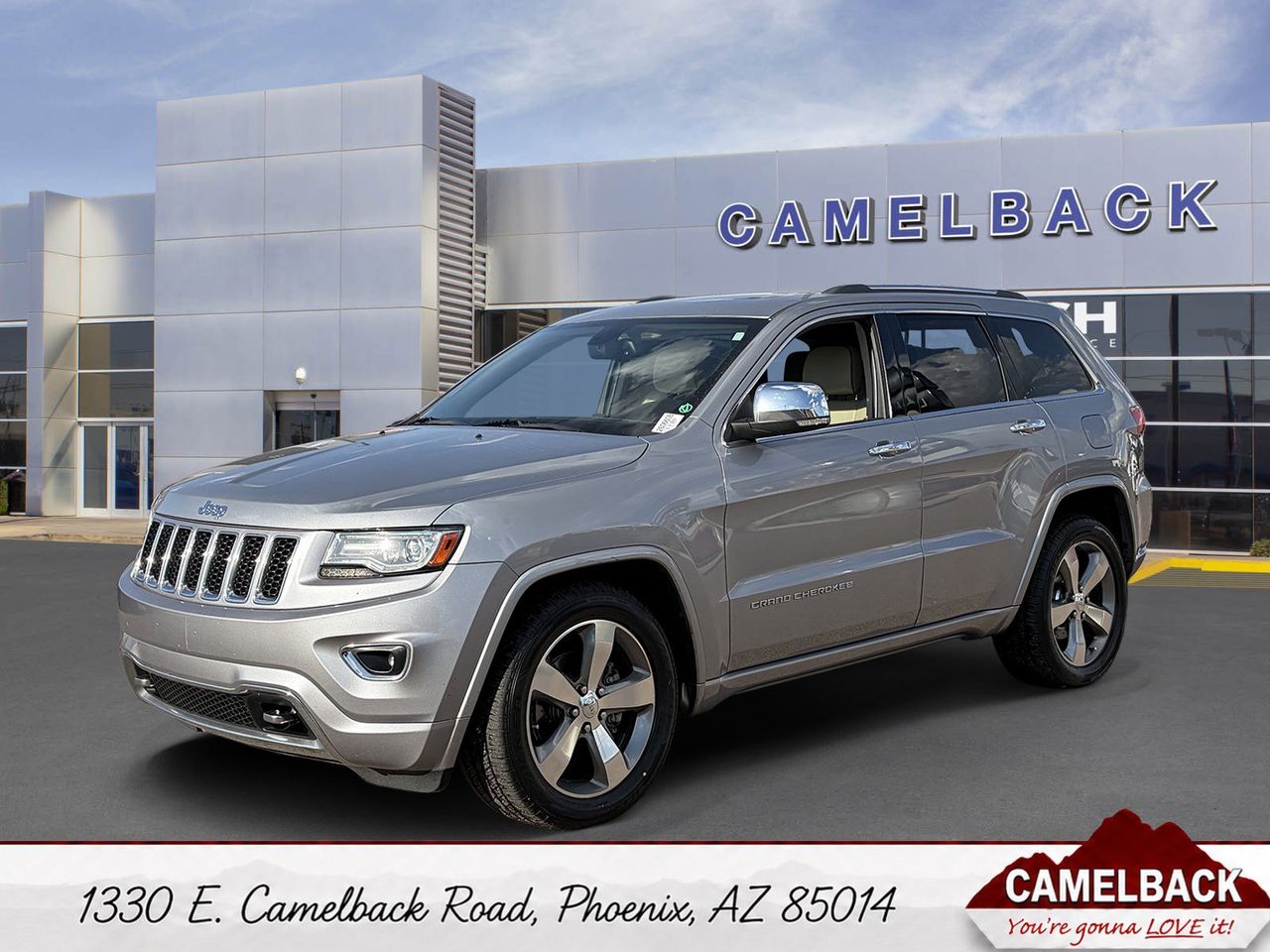 Billet Silver 2014 Jeep Grand Cherokee SUV / Crossover 4X2 8-Speed Automatic
