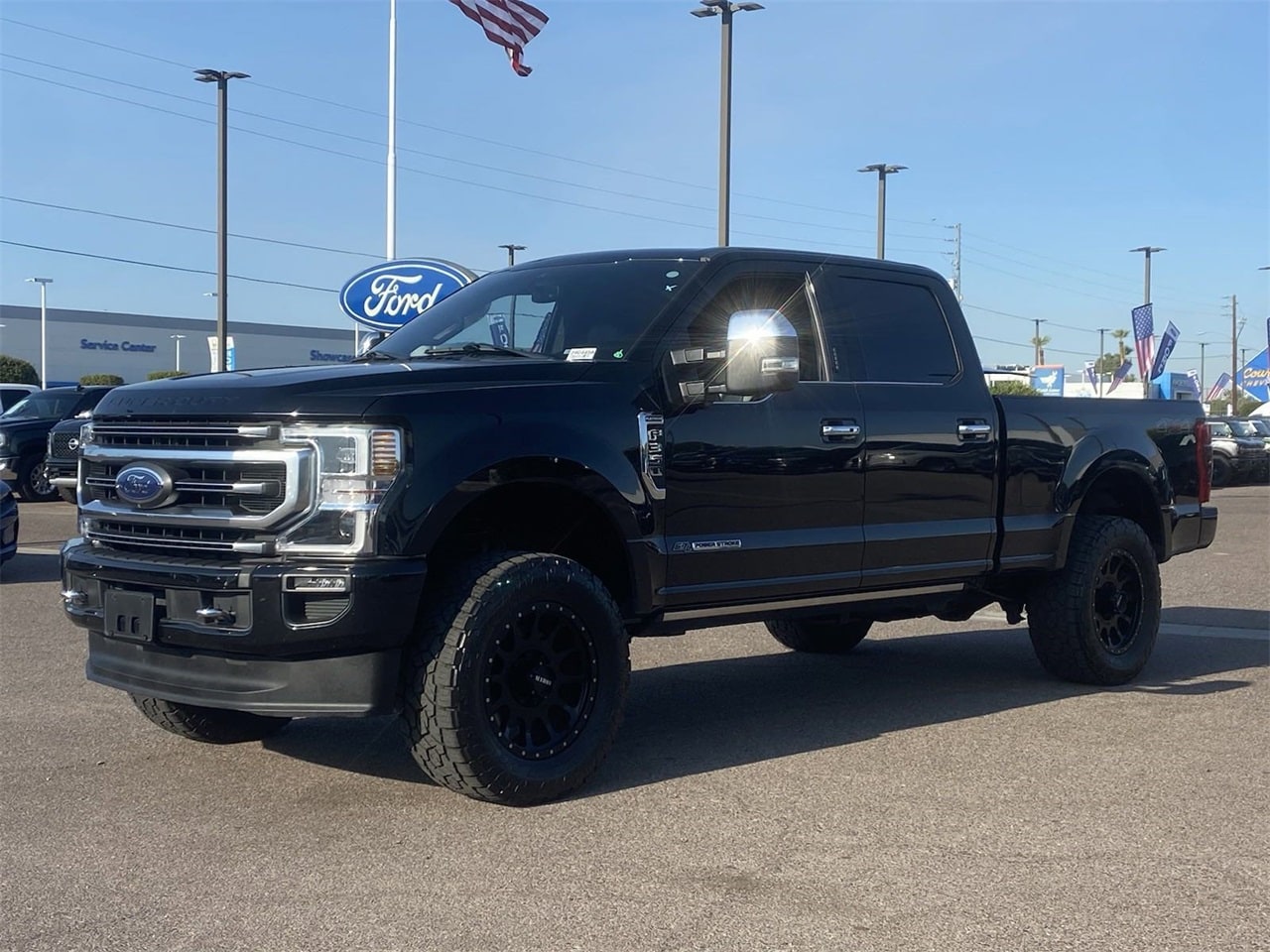 Certified 2020 Ford F-350 Super Duty Platinum with VIN 1FT8W3BTXLEC07738 for sale in Phoenix, AZ