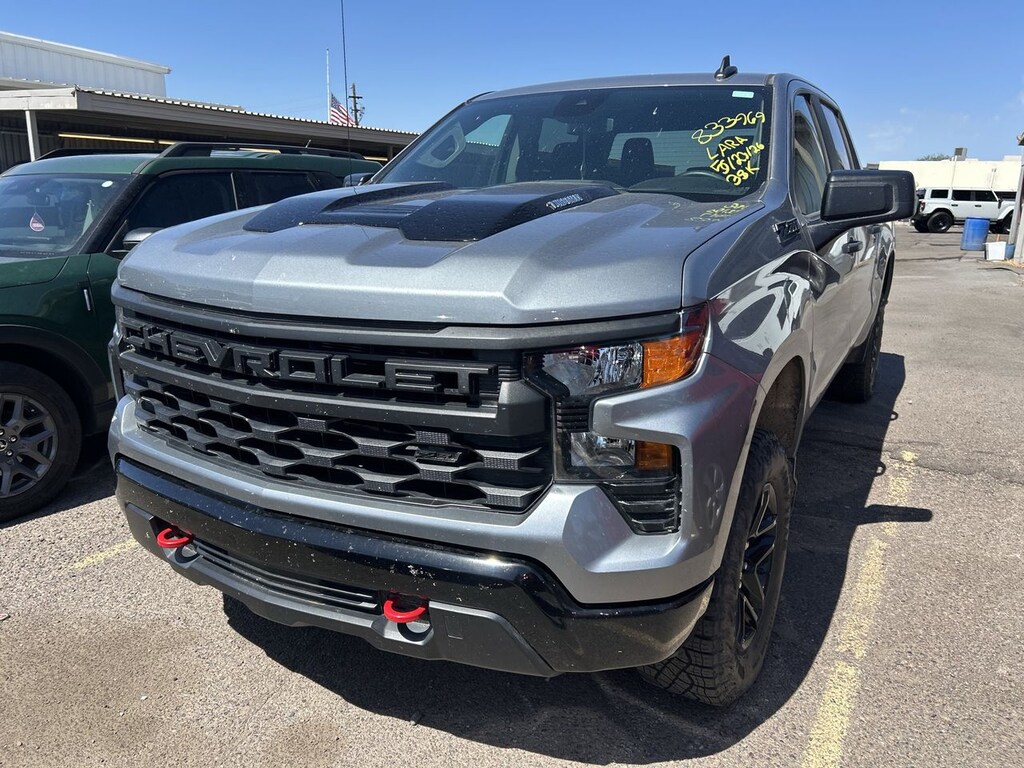Used 2024 Chevrolet Silverado 1500 Custom Trail Boss Truck Crew Cab
