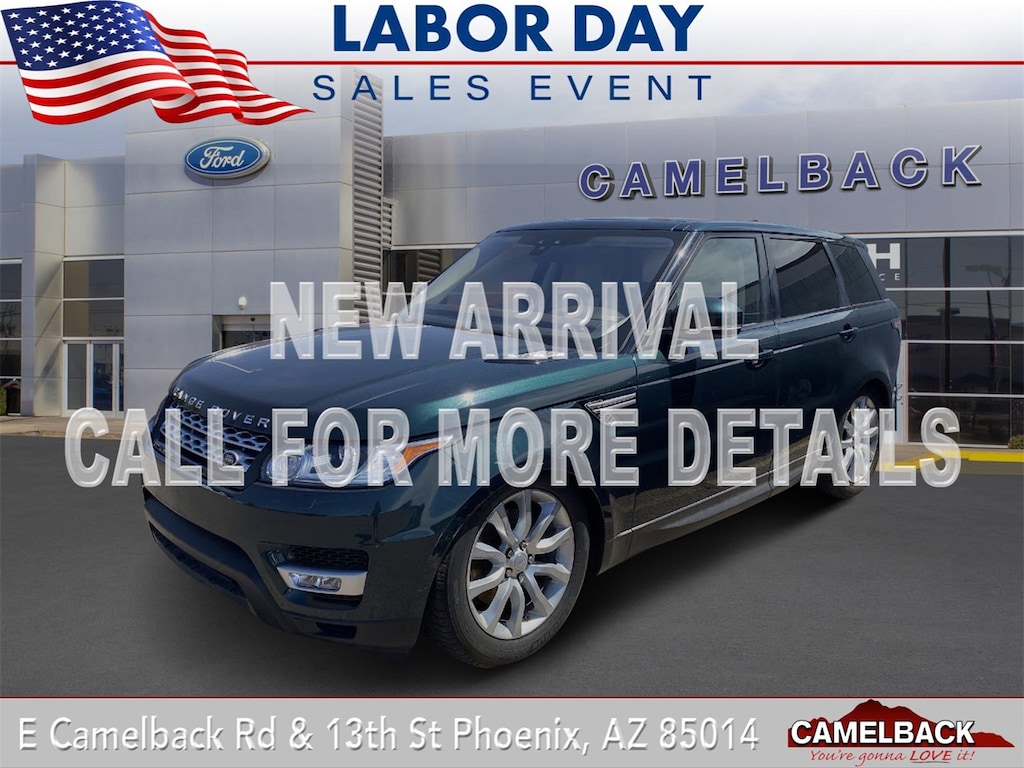 Used 2017 Land Rover Range Rover Sport 3.0L V6 Supercharged HSE SUV