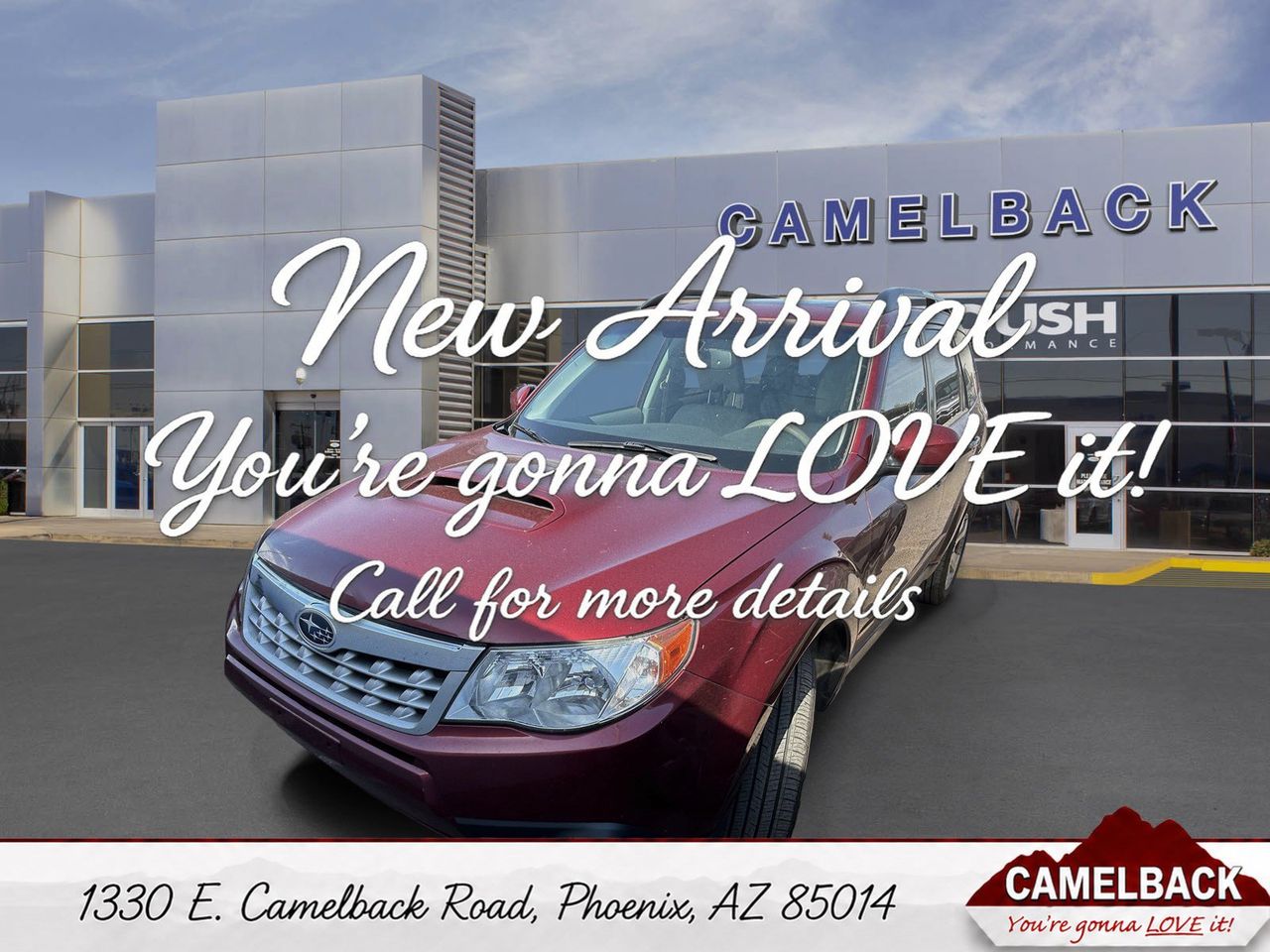 Camellia Red Pearl 2012 Subaru Forester SUV / Crossover All-Wheel Drive 4-Speed Automatic
