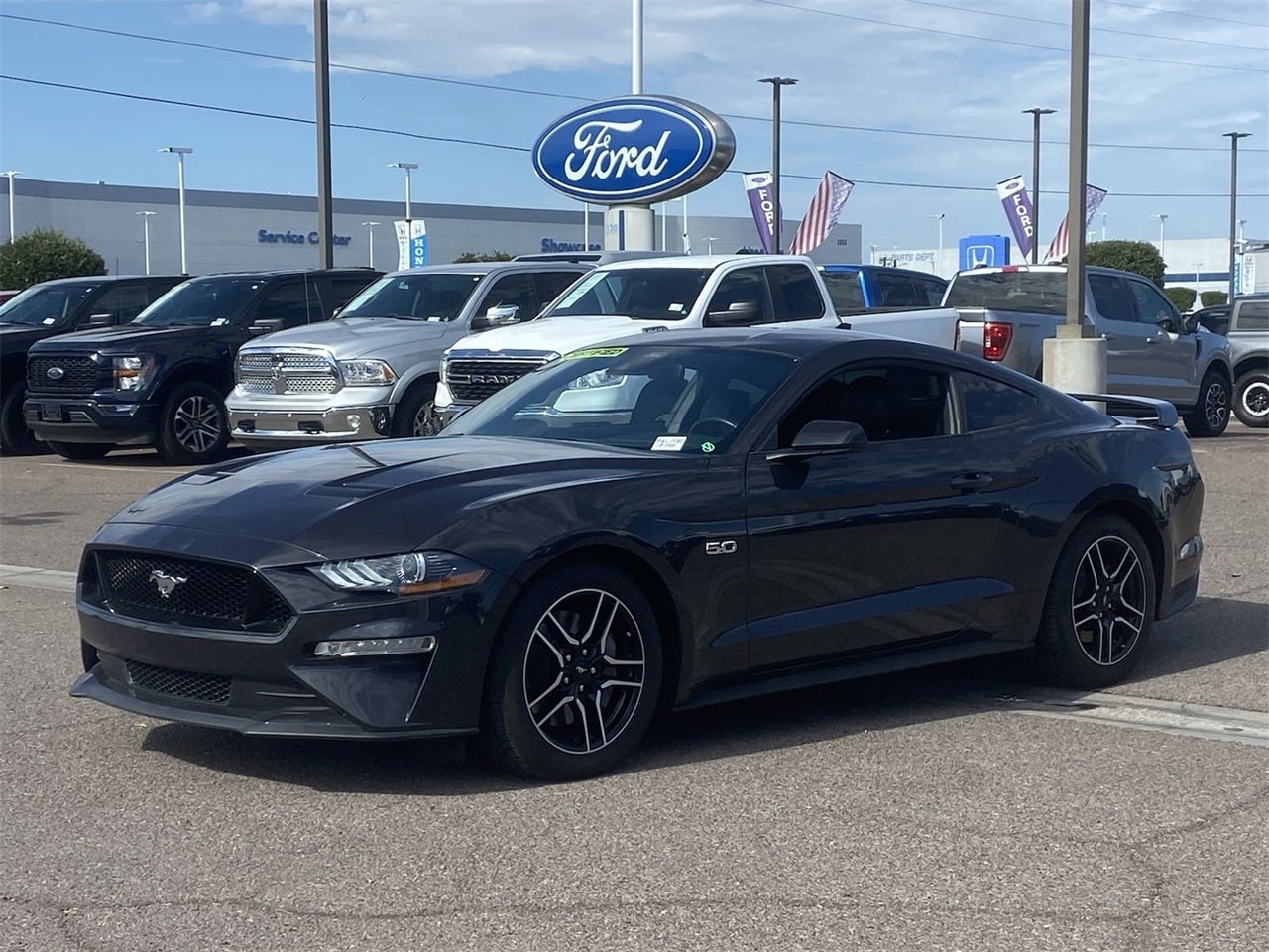 Certified 2022 Ford Mustang GT Premium with VIN 1FA6P8CF2N5128390 for sale in Phoenix, AZ