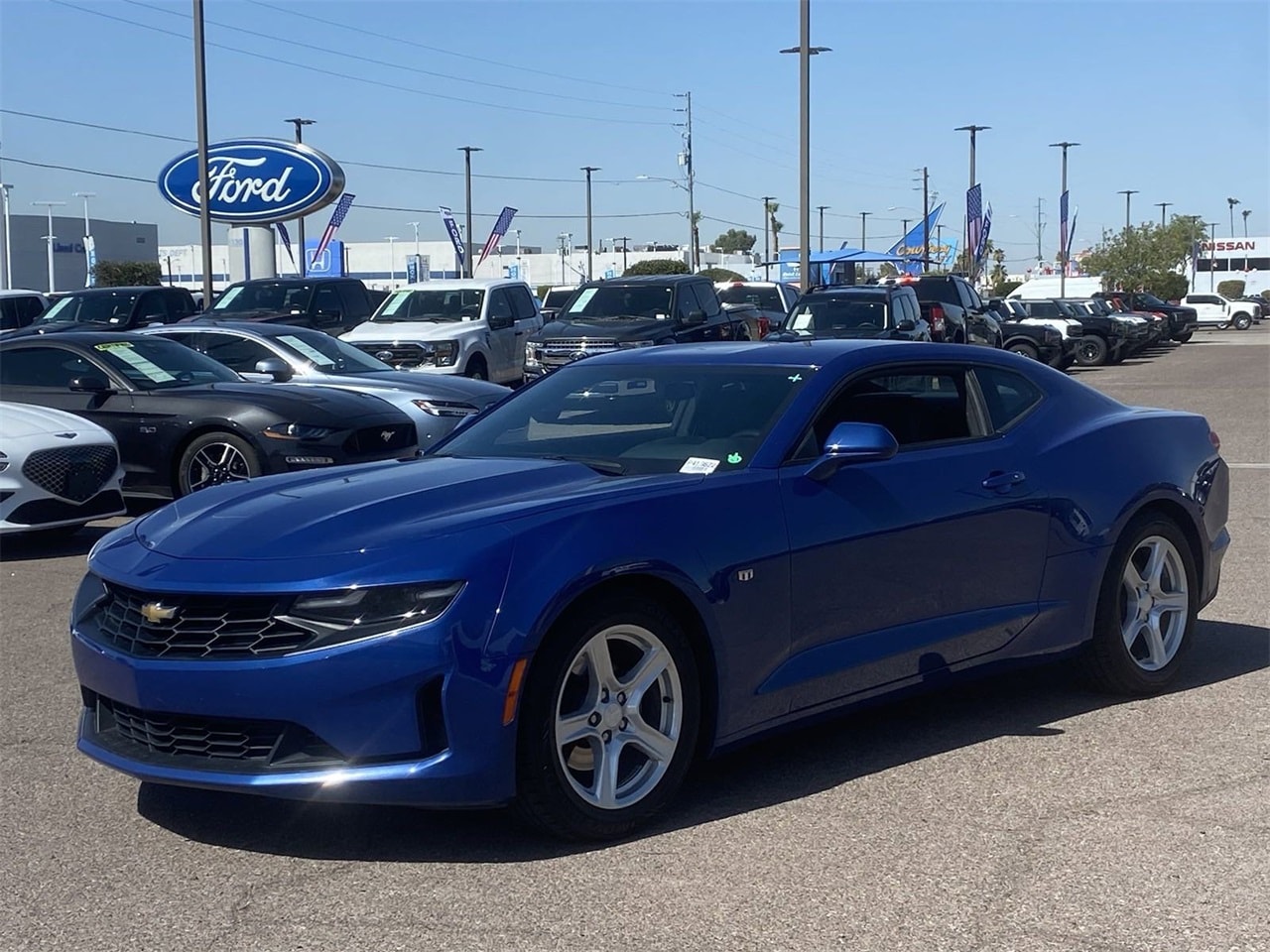 Used 2023 Chevrolet Camaro 1LT with VIN 1G1FB1RSXP0129106 for sale in Phoenix, AZ